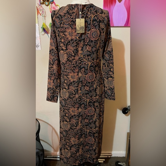 NWT Peruvian Connection Floral Dress - Picture 3 of 3